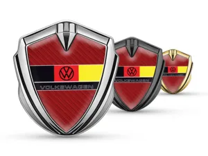 VW Emblema Coche Insignia Minimal Esquema Universal Ajuste